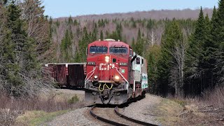 3 Train Day in Western Maine & Eastern Quebec with CPKC 4/29/24