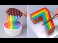1000+ Fantastic Rainbow Cake Decorating Recipe | So Yummy Chocolate Cake Compilation