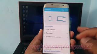 Samsung Galaxy S7 Edge : How to connect to pc via Wifi using sidesync (Android Marshmallow)