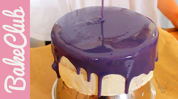 Kann man Mirror Glaze auf Fondant machen?