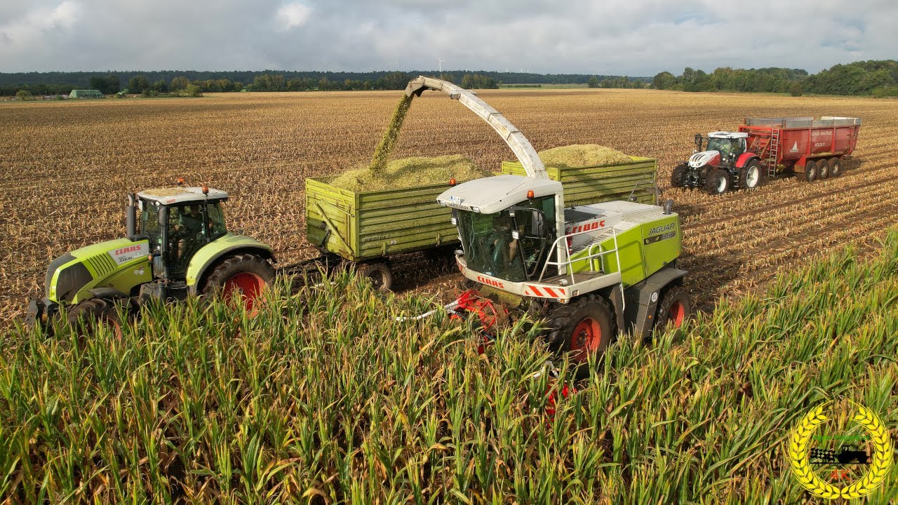 Maisernte | Claas Jaguar 850 | Claas | Case IH | Steyer | HW80 Zug | Annaburger | Massey Fergusson