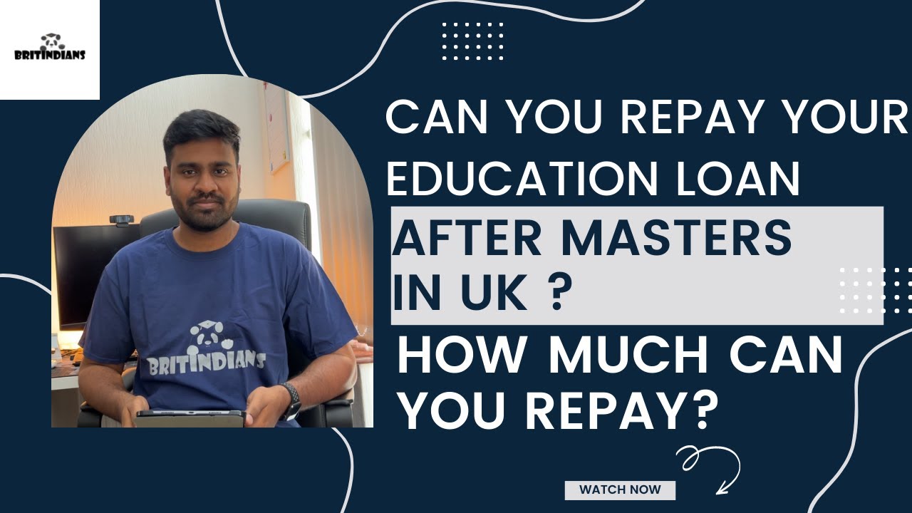 Can You Repay Your Education Loan After Masters In UK Average Salary 