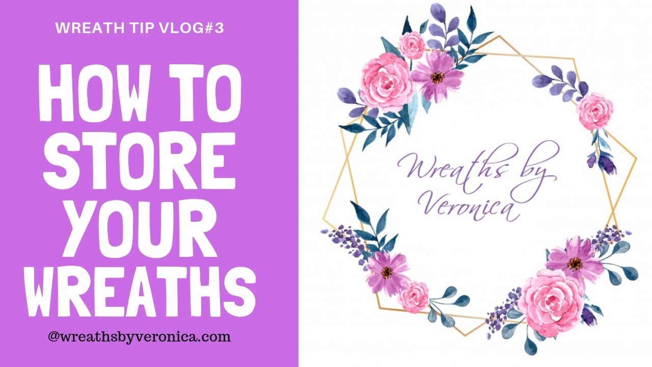 How to store your wreaths YouTube