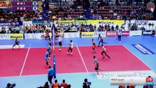 MATCH 50 - PROLIGA 2019 (MEN) JAKARTA BNI 46 VS PALEMBANG BANK SUMSELBABEL