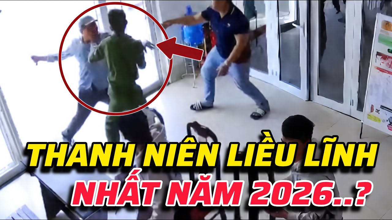 Camera tại trụ sở công an ghi lại sự việc hy hữu này