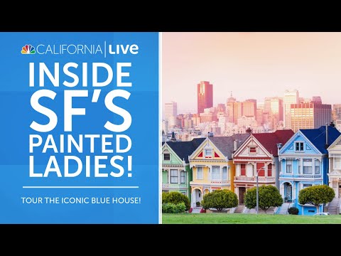 Inside San Francisco’s Painted Ladies | Tour the Iconic Blue House!