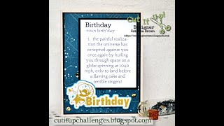 Creating a Birthday Die Cut in Cricut Design Space