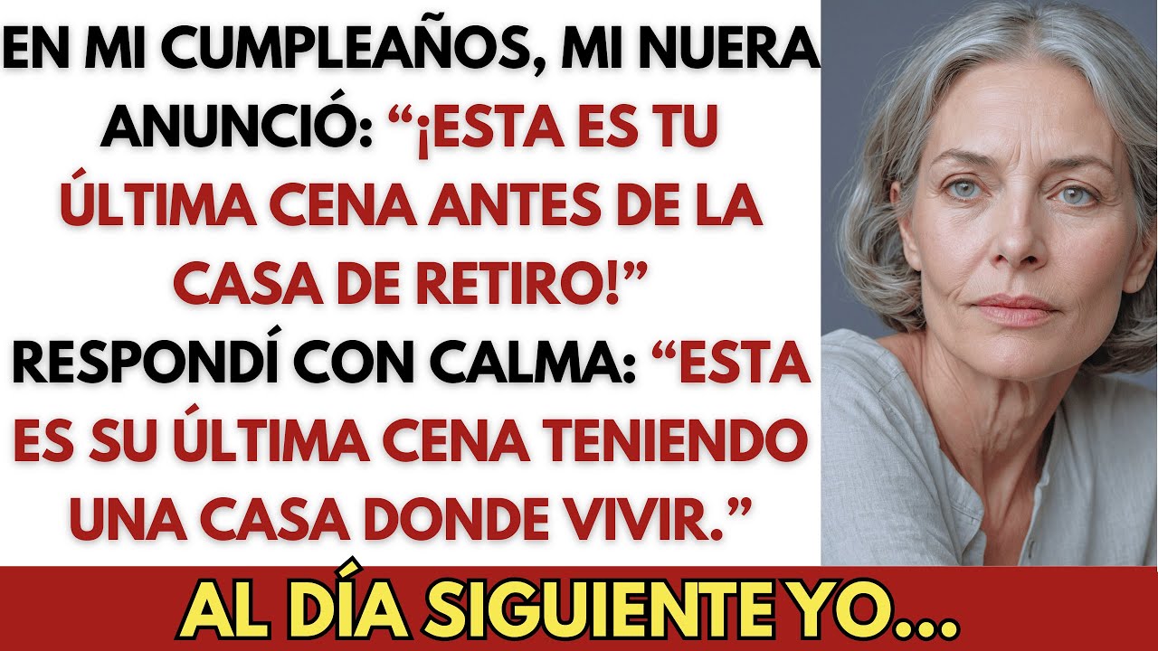 En Mi Cumpleaños, Mi Hijo Me Dio Una ‘Sorpresa’. Cuando Llegué al Restaurante, Su Esposa…