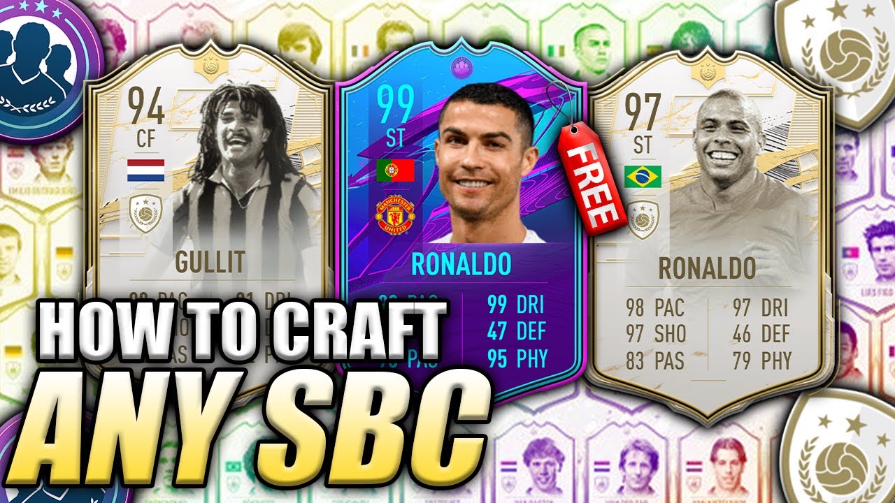 HOW TO COMPLETE ANY SBC IN FIFA 21 FOR FREE!! INSANE 85+ x 10 CRAFTING METHOD!! 