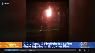 Civilians and firefighters hurt in Sheepshead Bay blaze