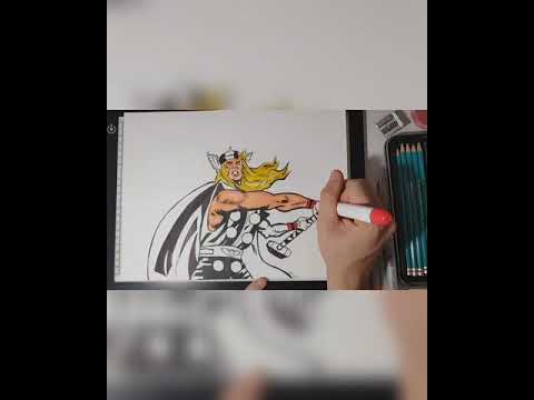 Not-Your-Average-Artist:-First-Appearance-Thor-Timelapse