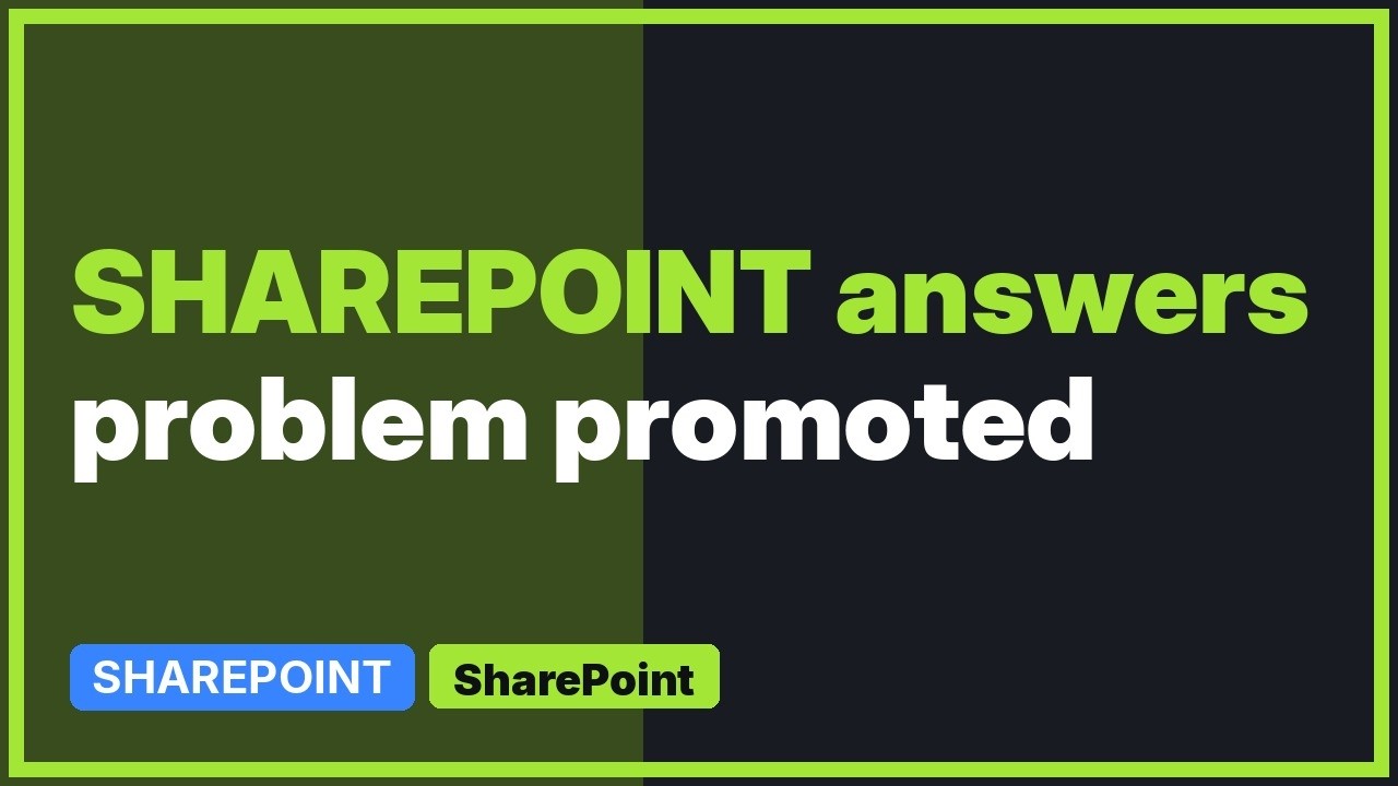 Sharepoint Server Relative Url Sharepoint: How to make promoted links URL relative? (2 Solutions ...