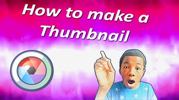 How to make a Thumbnail using pixlr(Part 2 FULL VIDEO)
