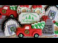 How to Decorate Farmhouse Christmas Cookies