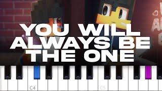 Loving Caliber - You Will Always Be The One (piano tutorial)