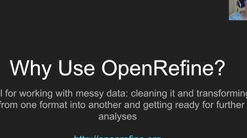 Data Cleaning: OpenRefine