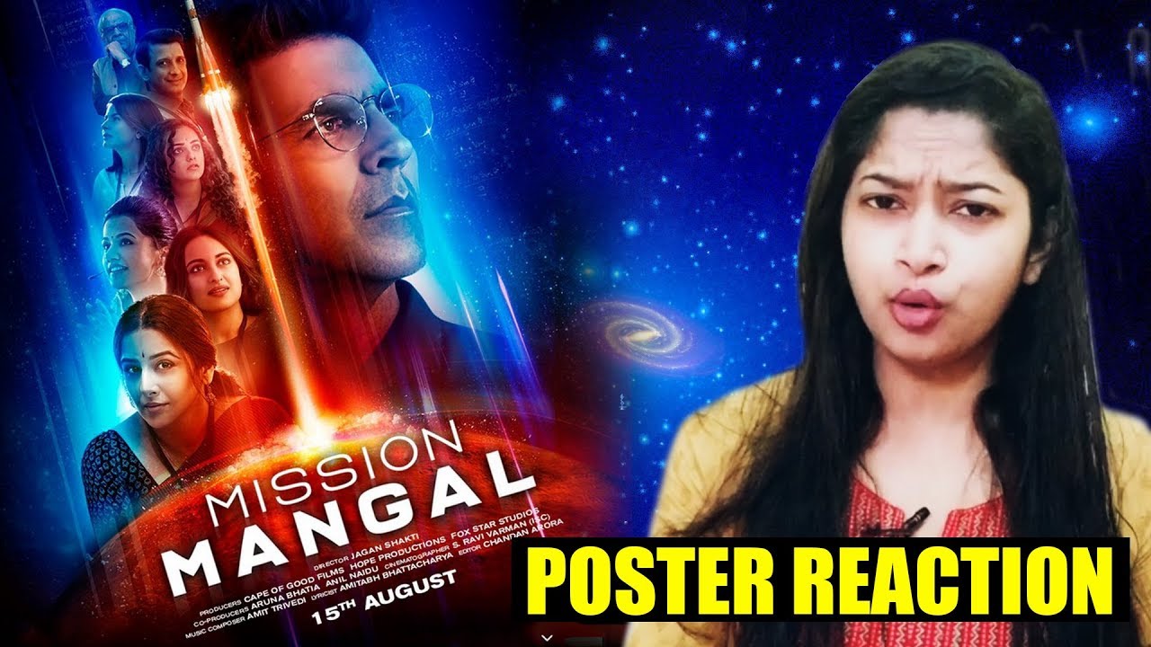 Akshay Kumar's Mission Mangal Poster Reaction | Sonakshi Sinha, Vidya Balan, Tapsee Pannu
