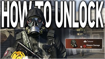 THE DIVISION 2 - HOW TO GET THE TINKERER EXOTIC MASK | How the Talent Works (TIPS & TRICKS)