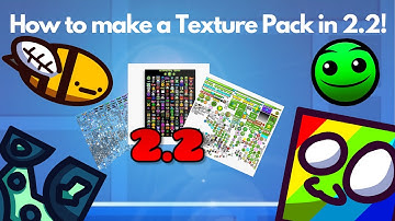 How To Make a CUSTOM TEXTURE PACK | Geometry Dash 2.2