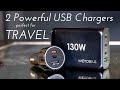 2 Powerful USB Chargers Perfect For Travel