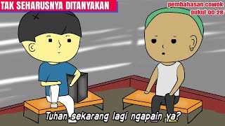 Obrolan cowok tengah malam - Animasi lucu / Story wa animasi