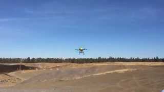 GeoLine's Trimble ZX5 Landing