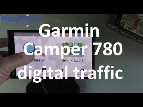 Garmin Camper 780 Digital Traffic