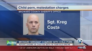 Broward sheriff's deputy arrested on 29 child sex charges