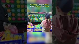 Ranking People Who Work Smart Not Hard #foryou #work #smart