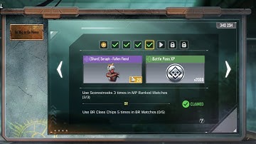 How To Use Scorestreaks 3 Time in MP Ranked Matches. How To Use BR Class Chips 5 Time in BR Matches.