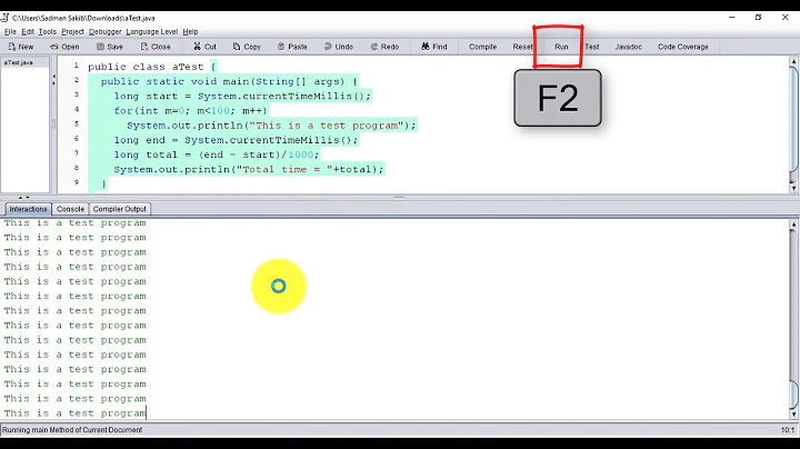 solved calculate execution time of java program 9to5answer