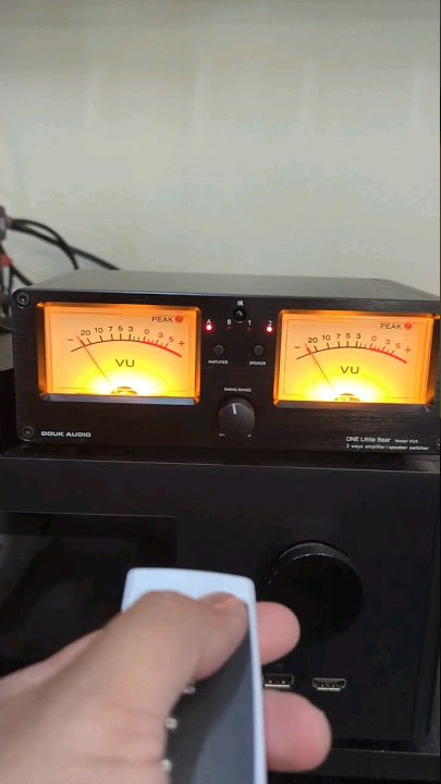 Inexpensive VU Meters from Douk Audio - VU3 #notaMcIntosh