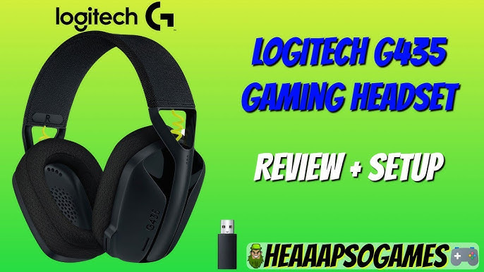 Logitech G435 Lightspeed Gaming headset- great capable but incomplete 
