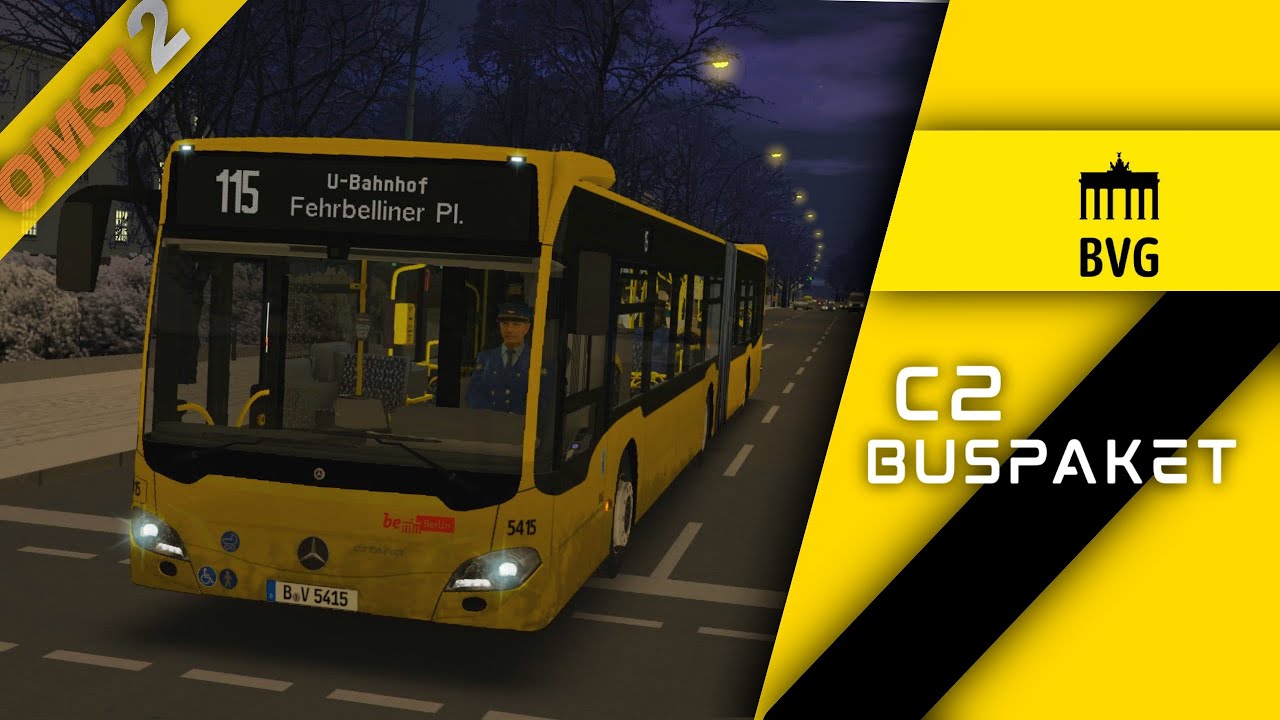 Im Mercedes-Benz C2 GN21 auf dem 115 | OMSI2 C2 Buspaket | JM Simulation [4K/60]