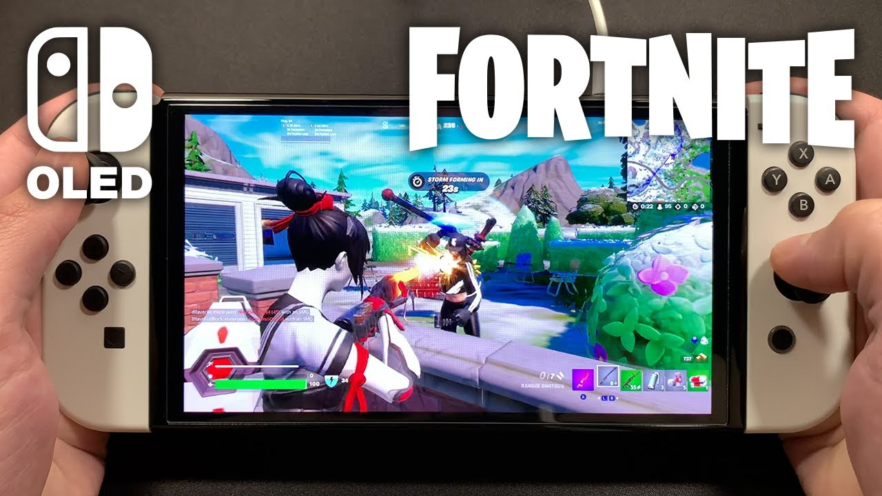 Fortnite on Nintendo Switch OLED #57 - YouTube