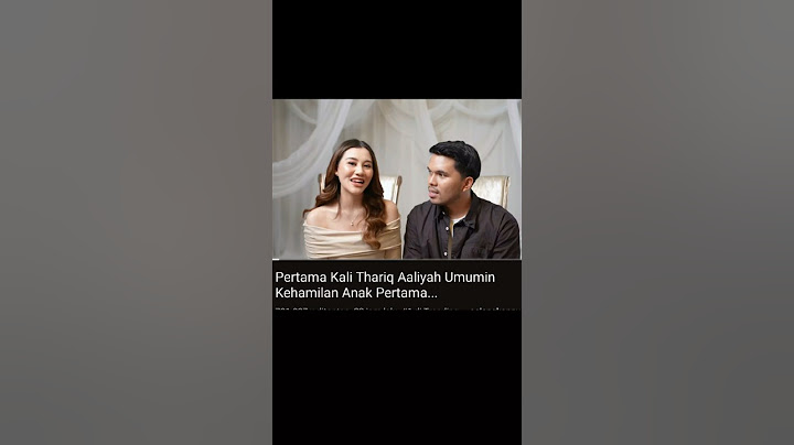 Pertama kali thariq aaliyah umumkan kehamilan, sempat debat? #aaliyah #thariqhalilintar #thariq