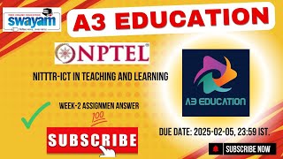 NITTTR ICT in Teaching and Learning Week 2 Assignment 2 Answers Solution Quiz | 2025 - Jan