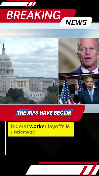 EXPLOSIVE! Thousands of Federal Workers Hit by Mass Layoffs (RIF) Amid US Government Shutdown! #news