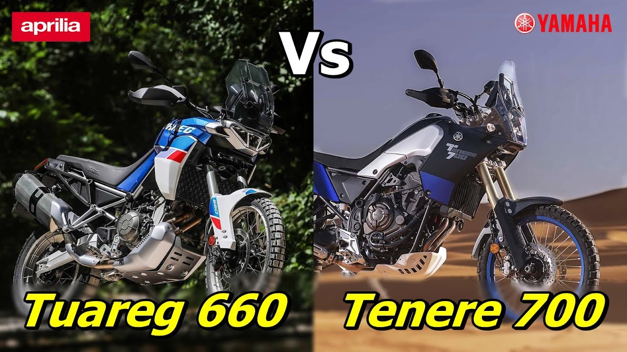 Aprilia Tuareg 660 vs Yamaha Tenere 700 Comparison TM YouTube