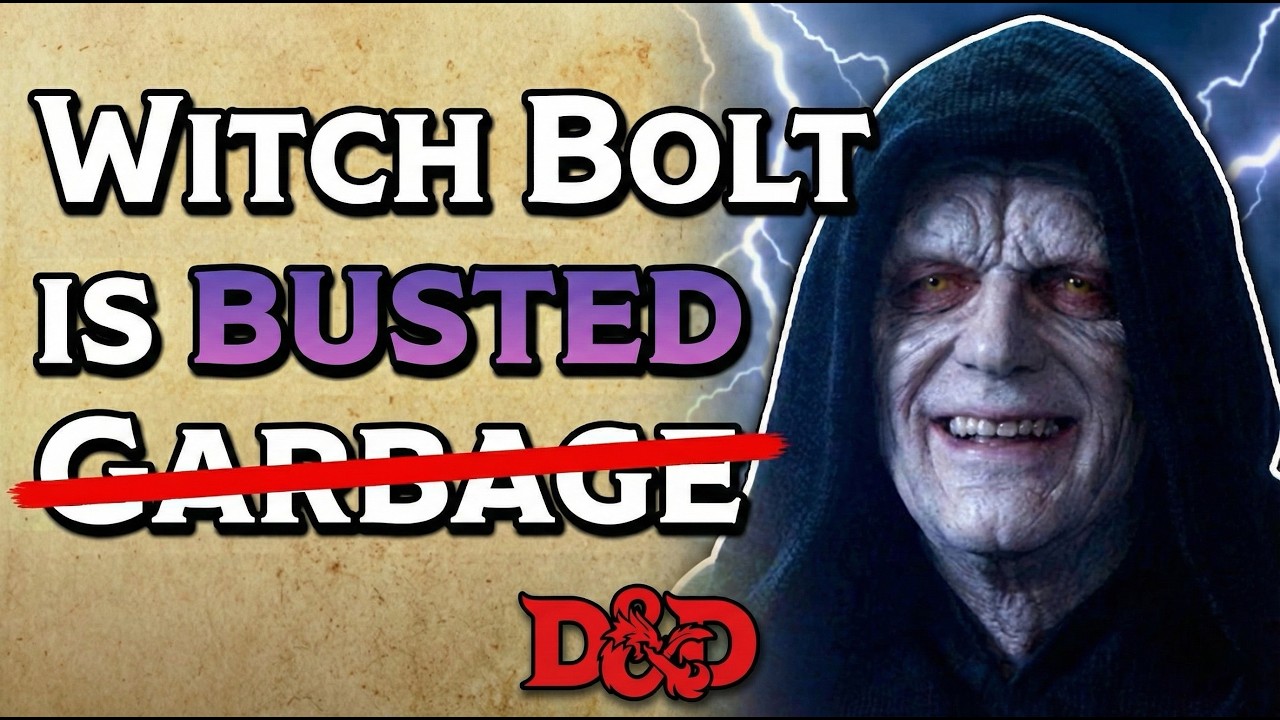 «Ведьмин разряд» теперь слишком силён? (Руководство 2024 года): Как использовать заклинания D&D #35