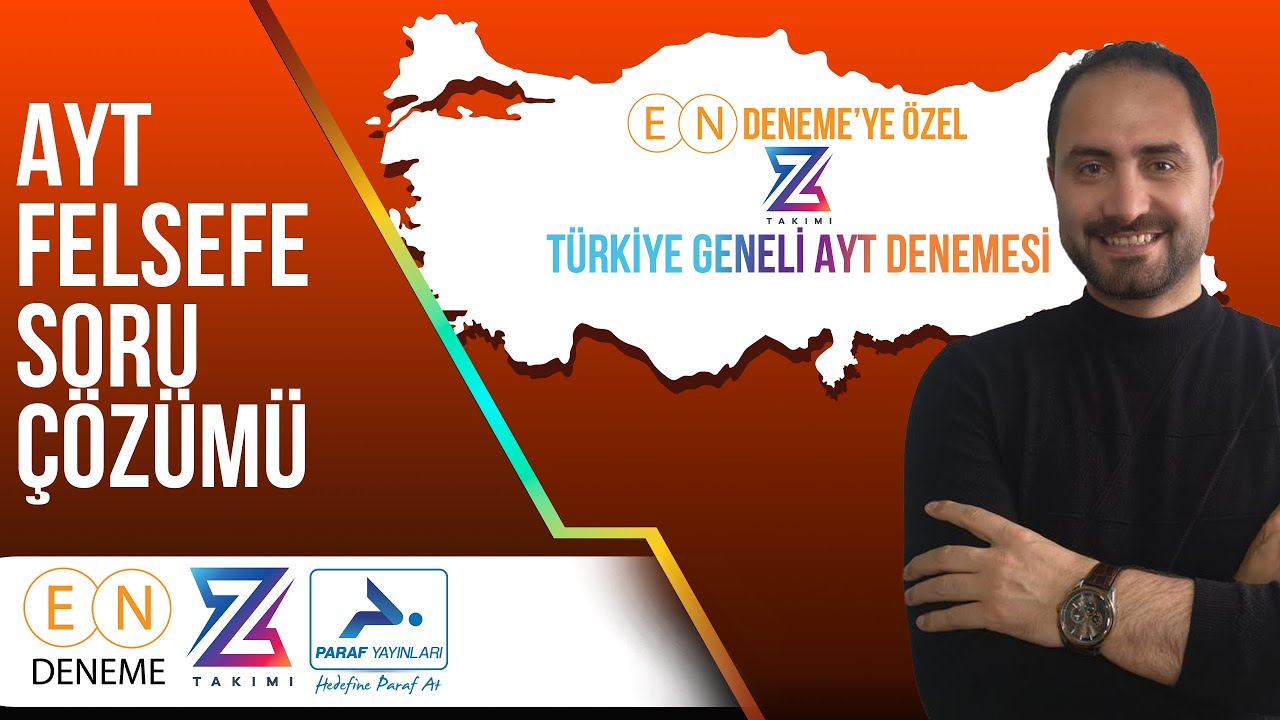 Paraf Z Takımı  AYT Türkiye Geneli Deneme Sınavı Felsefe Grubu Çözümleri
