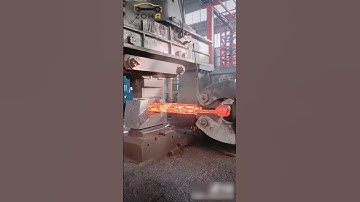 Huge industrial forging machines