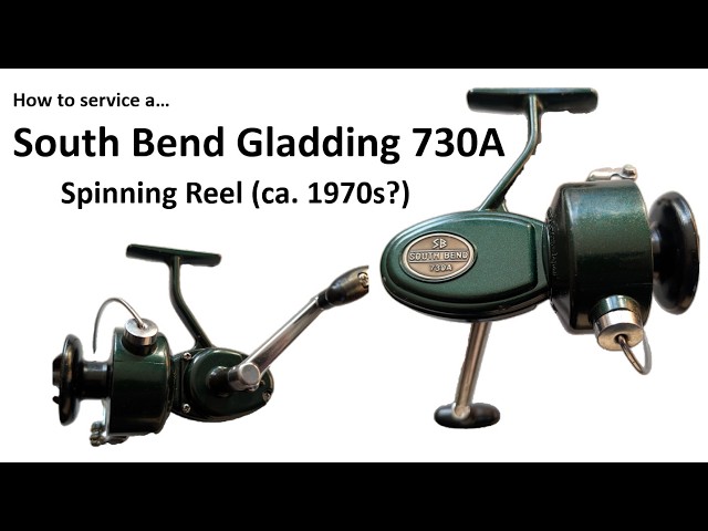 1970 fishing reel Vintage Shakespeare President No. Model Model FK Baitcaster - Mad Entertainment Products South Bend Gladding No. 730A