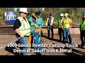 4900 Series Powder Cutting Torch Demo | Sadoff Iron & Metal in Green Bay, WI