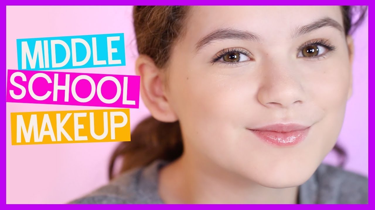 Middle School Makeup Tutorial BACK TO SCHOOL YouTube