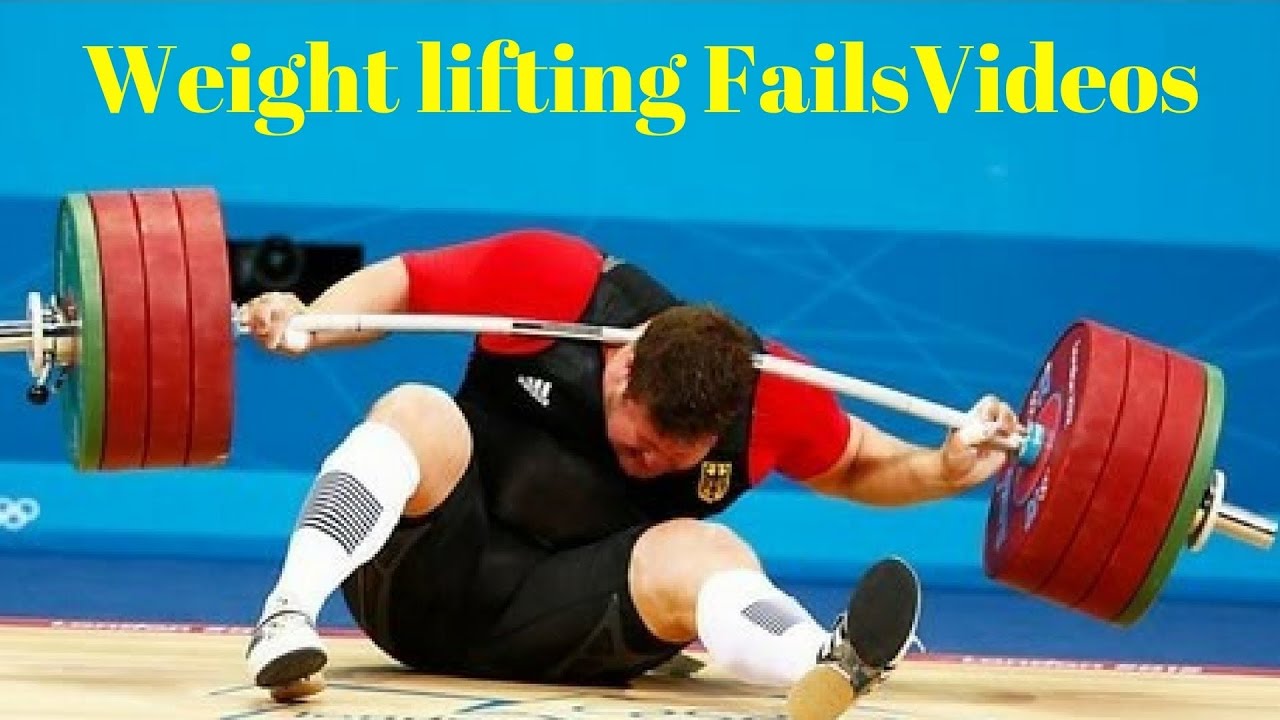 Epic weight lifting fails