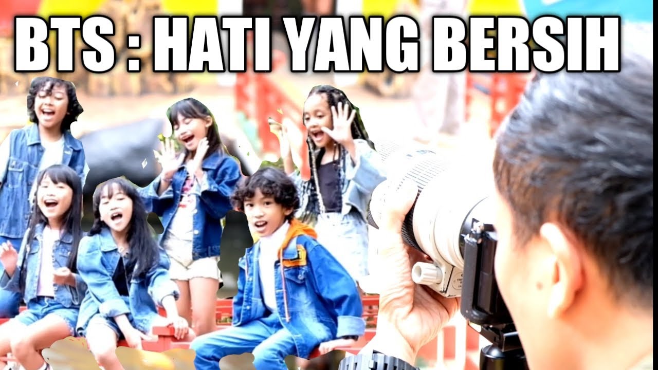 Behind The Scene videoklip Hati yang Bersih   Ananda Voice 1