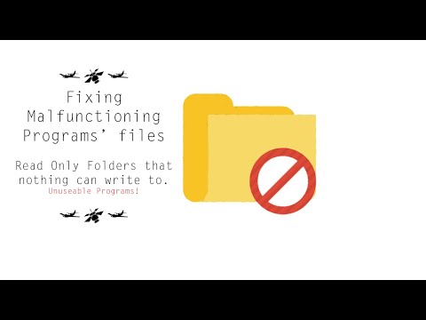 Tutorial: Fix for Unusable Programs | Broken Files & Folders