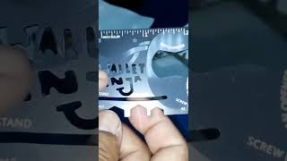 18 in 1 Multi Purpose Credit Card Tool | Multi in one tool | Card tool