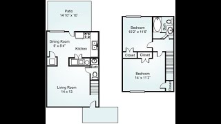 2 Bed, 1.5 Bath - Autumnwood